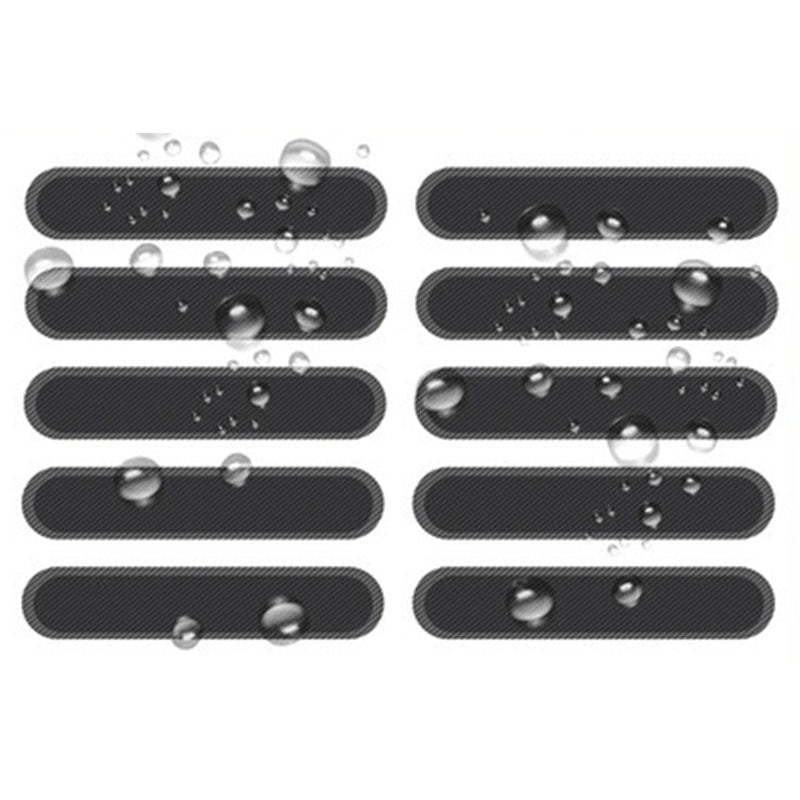 10Pcs / Set 15 x 4.5cm Mobile Phone Dustproof Net Stickers Speaker Mesh Protector Anti Dust Adhesive Dust Sticker Universal Phone Trumpet Net Accessories