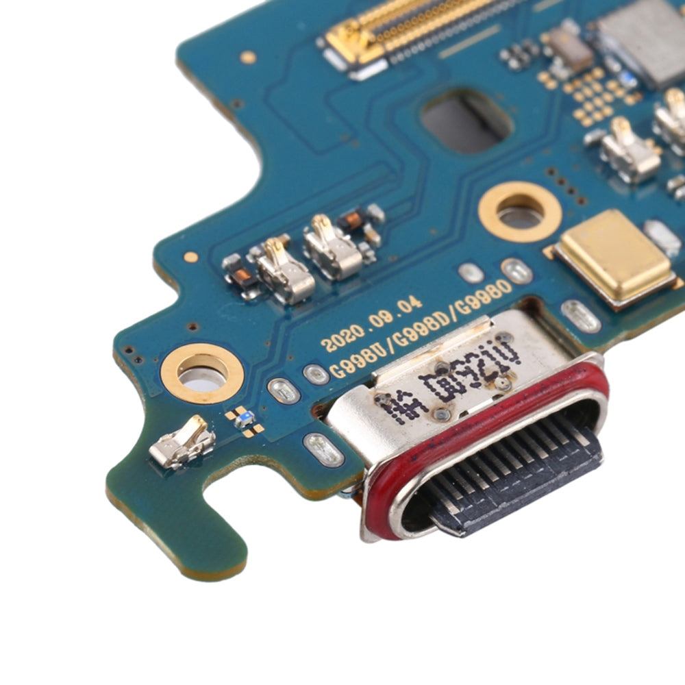 For Samsung Galaxy S21 Ultra 5G G998U OEM Charging Port Flex Cable Replacement Part (without Logo)