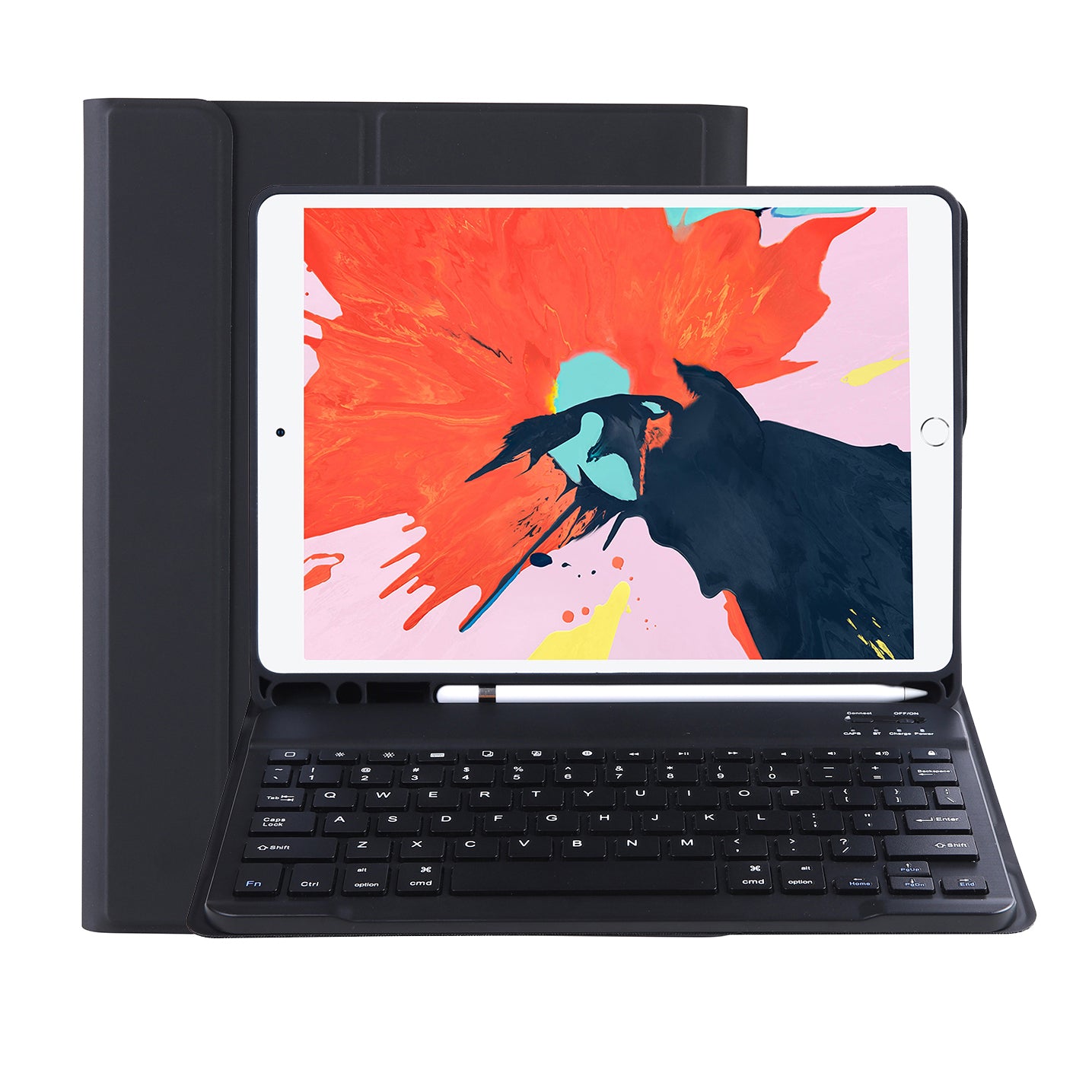 Bluetooth Keyboard Leather Stand Tablet Shell Case for iPad Pro 11-inch (2020)/(2018)