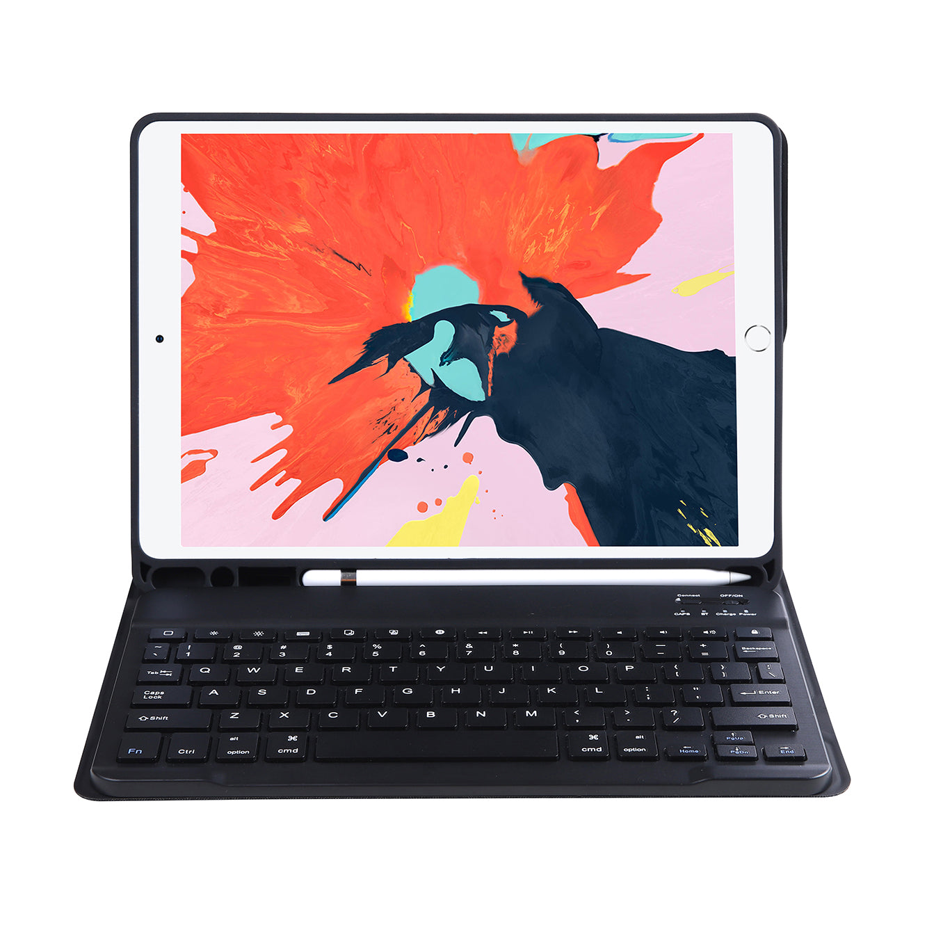 Bluetooth Keyboard Leather Stand Tablet Shell Case for iPad Pro 11-inch (2020)/(2018)