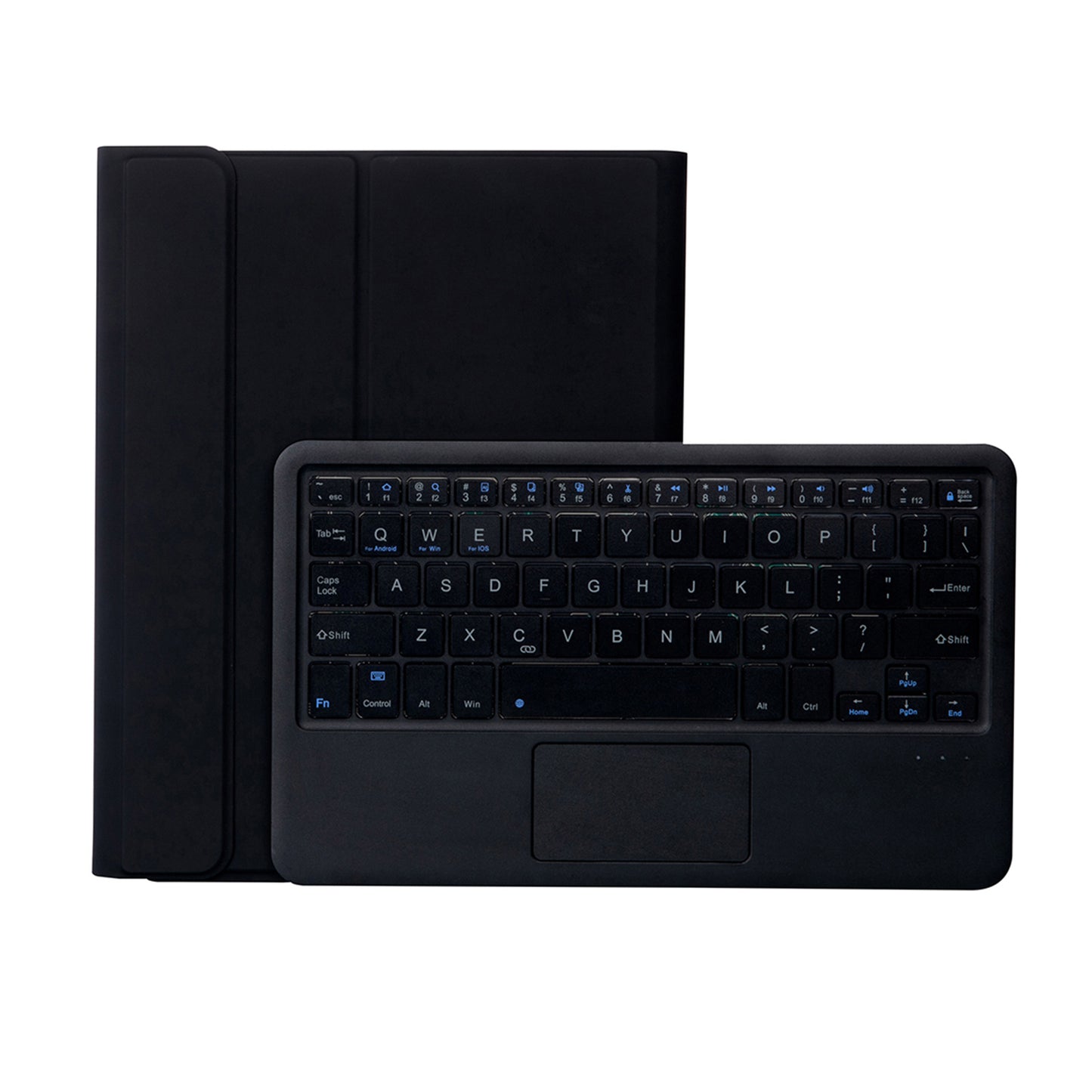 T102B-A Bluetooth Keyboard with Case for iPad 10.2 (2021)/(2020)/(2019)/iPad Air 10.5 inch (2019)