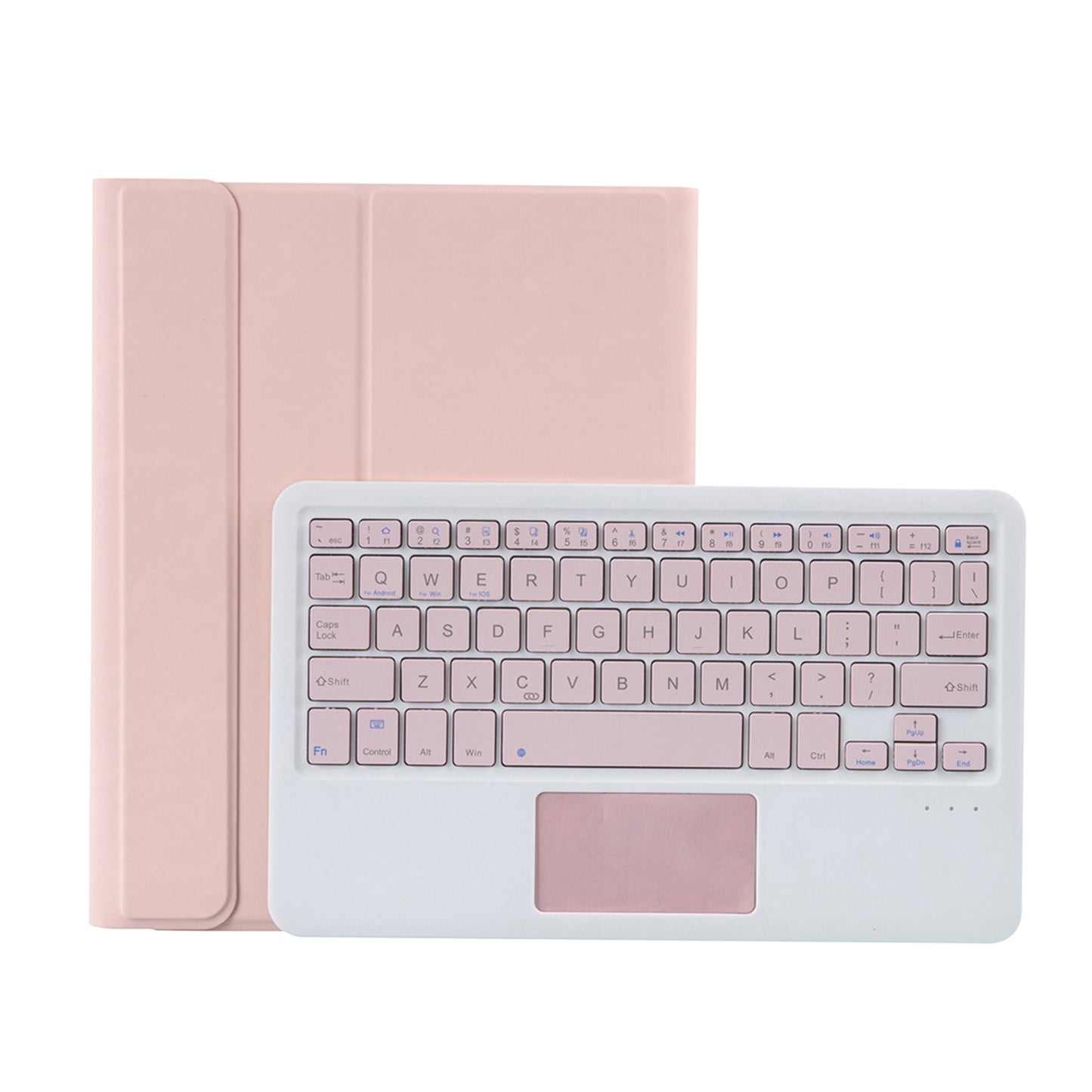 T102B-A Bluetooth Keyboard with Case for iPad 10.2 (2021)/(2020)/(2019)/iPad Air 10.5 inch (2019)