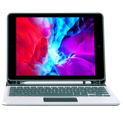 T102B-A Bluetooth Keyboard with Case for iPad 10.2 (2021)/(2020)/(2019)/iPad Air 10.5 inch (2019)
