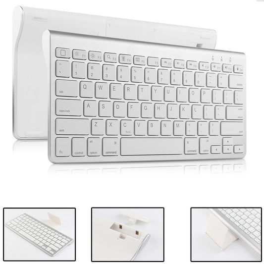 JIUYU JP139 Wireless Bluetooth Keyboard with Folding Bracket