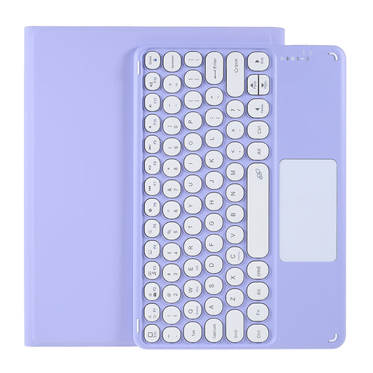 2 in 1 For iPad Pro 11-inch (2021/2020/2018) Leather Tablet Case Bluetooth Keyboard Protective Stand Tablet Cover with Pen Slot