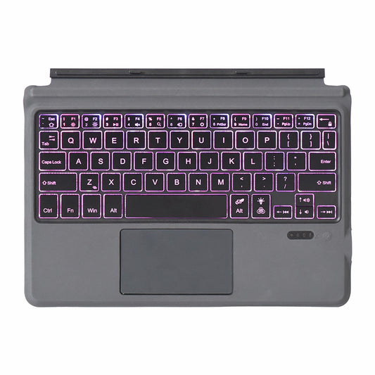 FT-1087D Bluetooth Keyboard Ultra-thin Backlit Keyboard for Microsoft Surface Go 1 / 2 / 3