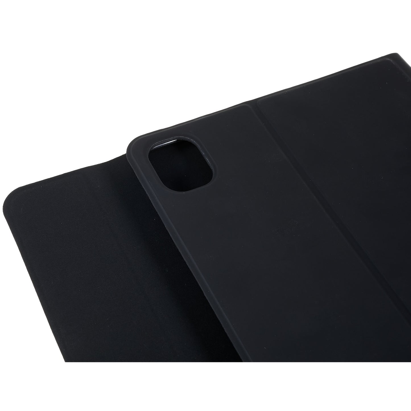 For Xiaomi Pad 5/5 Pro Round Cap Wireless Bluetooth Keyboard + Stand Design PU Leather Tablet Case