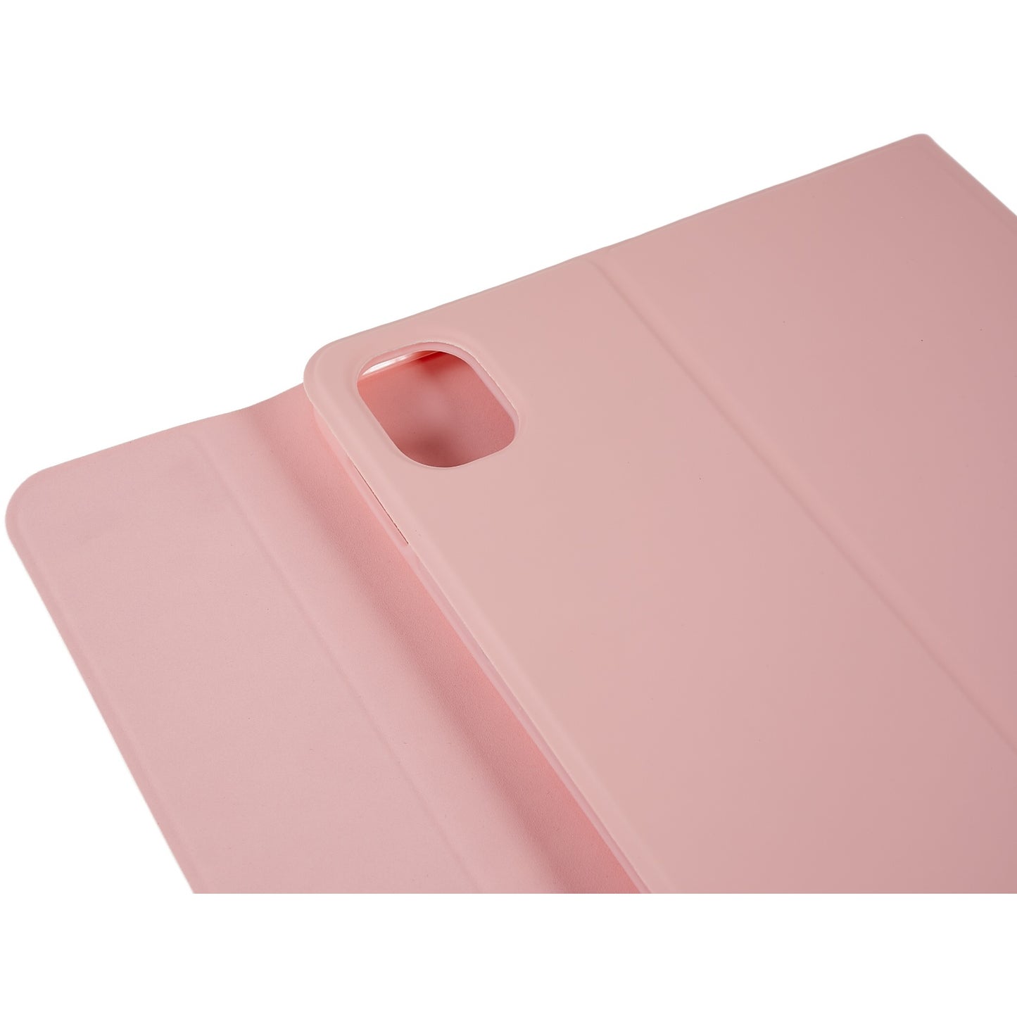 For Xiaomi Pad 5/5 Pro Round Cap Wireless Bluetooth Keyboard + Stand Design PU Leather Tablet Case