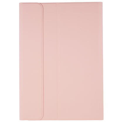 For Xiaomi Pad 5/5 Pro PU Leather Stand Case Tablet Cover + Round Cap Wireless Bluetooth Keyboard with Touchpad