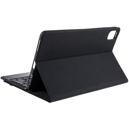 For Xiaomi Pad 5/5 Pro PU Leather Stand Case Tablet Cover + Round Cap Wireless Bluetooth Keyboard with Touchpad