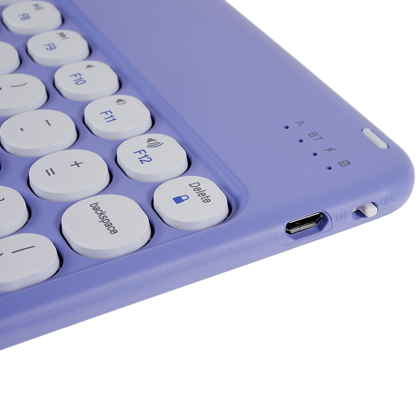 X3 10 Inch Round Cap Bluetooth Keyboard Universal Mini Magnetic Wireless Keyboard for Tablets Phones