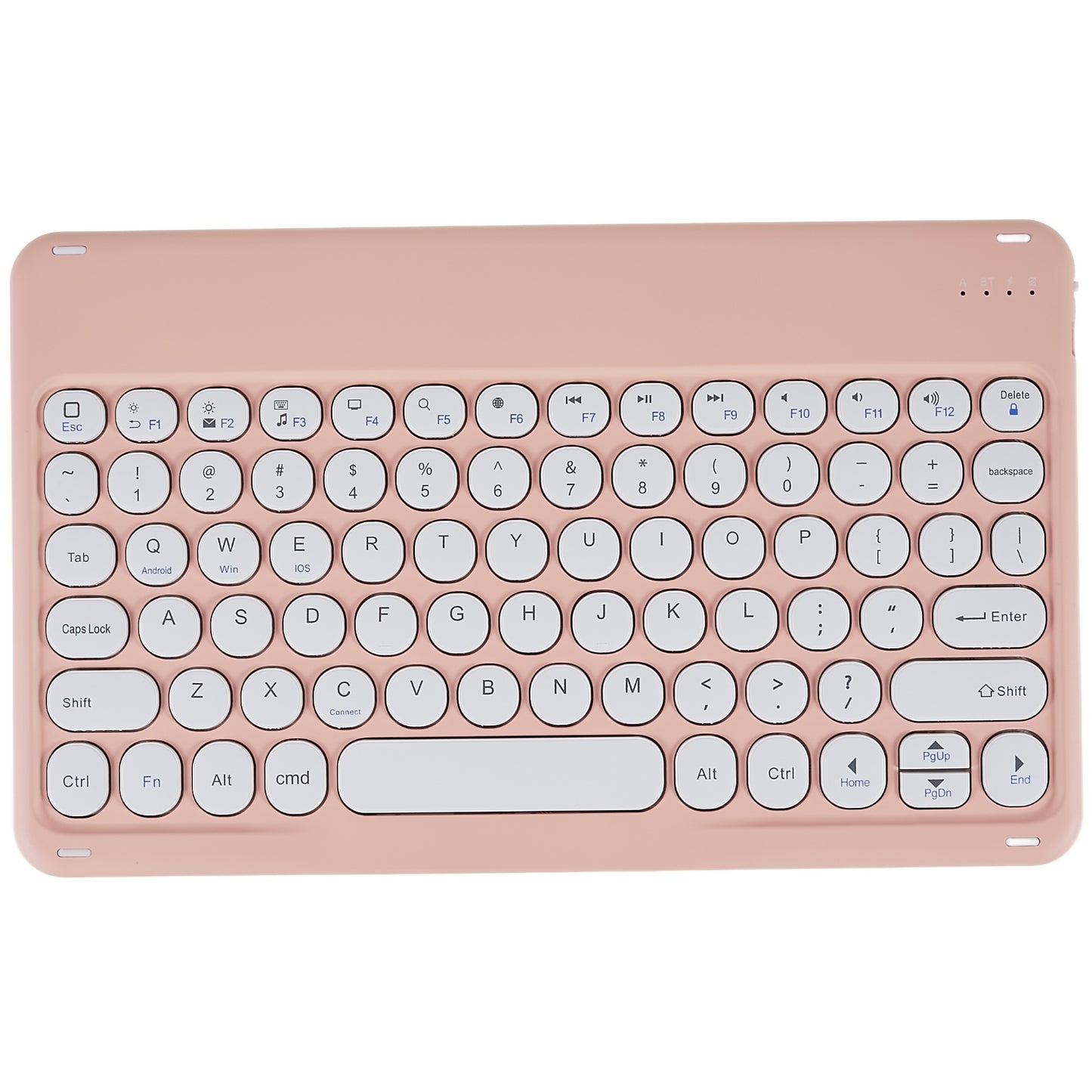 X3 10 Inch Round Cap Bluetooth Keyboard Universal Mini Magnetic Wireless Keyboard for Tablets Phones