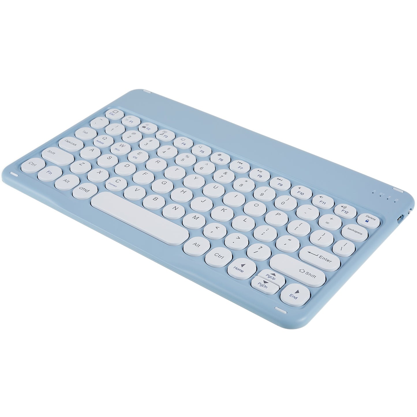X3 10 Inch Round Cap Bluetooth Keyboard Universal Mini Magnetic Wireless Keyboard for Tablets Phones