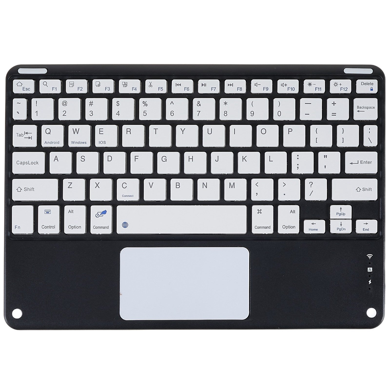X7 10 Inch Ultrathin Bluetooth Keyboard Portable Magnetic Wireless Keyboard with TouchPad for Tablets Mobile Phones