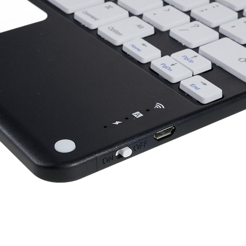 X7 10 Inch Ultrathin Bluetooth Keyboard Portable Magnetic Wireless Keyboard with TouchPad for Tablets Mobile Phones