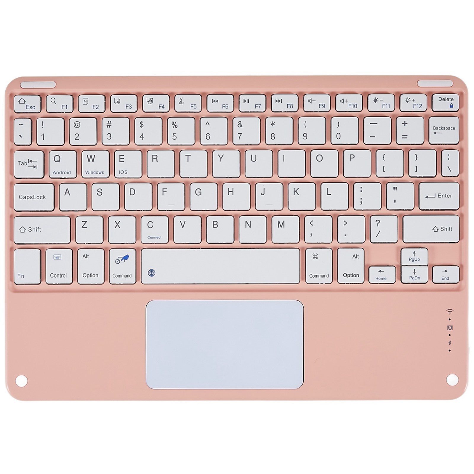 X7 10 Inch Ultrathin Bluetooth Keyboard Portable Magnetic Wireless Keyboard with TouchPad for Tablets Mobile Phones