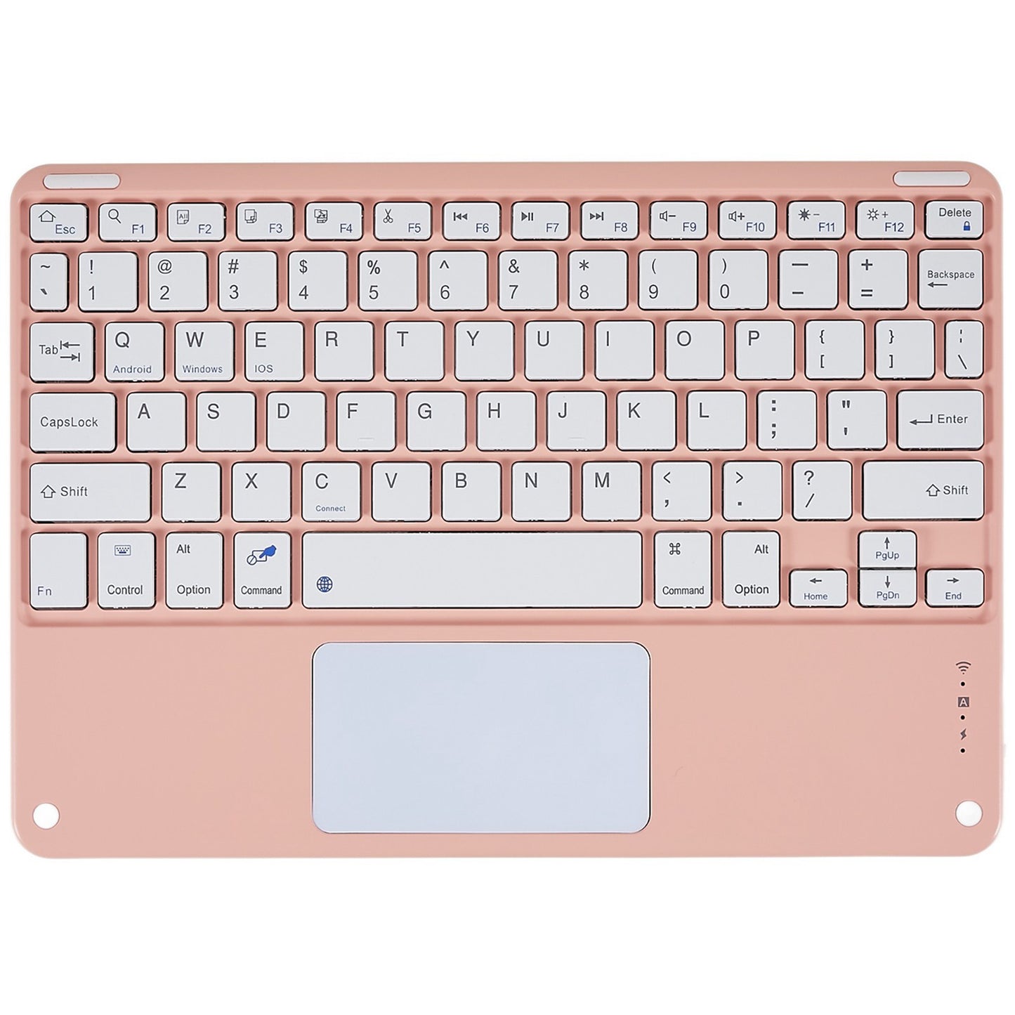 X7 10 Inch Ultrathin Bluetooth Keyboard Portable Magnetic Wireless Keyboard with TouchPad for Tablets Mobile Phones