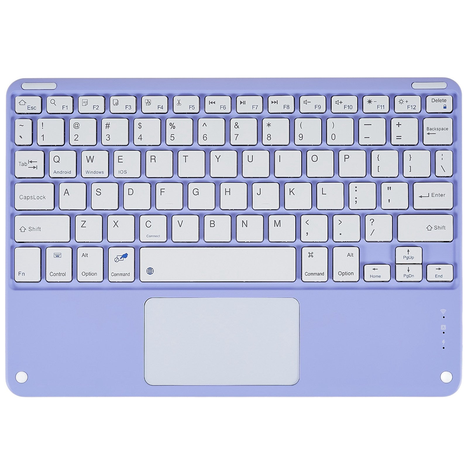 X7 10 Inch Ultrathin Bluetooth Keyboard Portable Magnetic Wireless Keyboard with TouchPad for Tablets Mobile Phones
