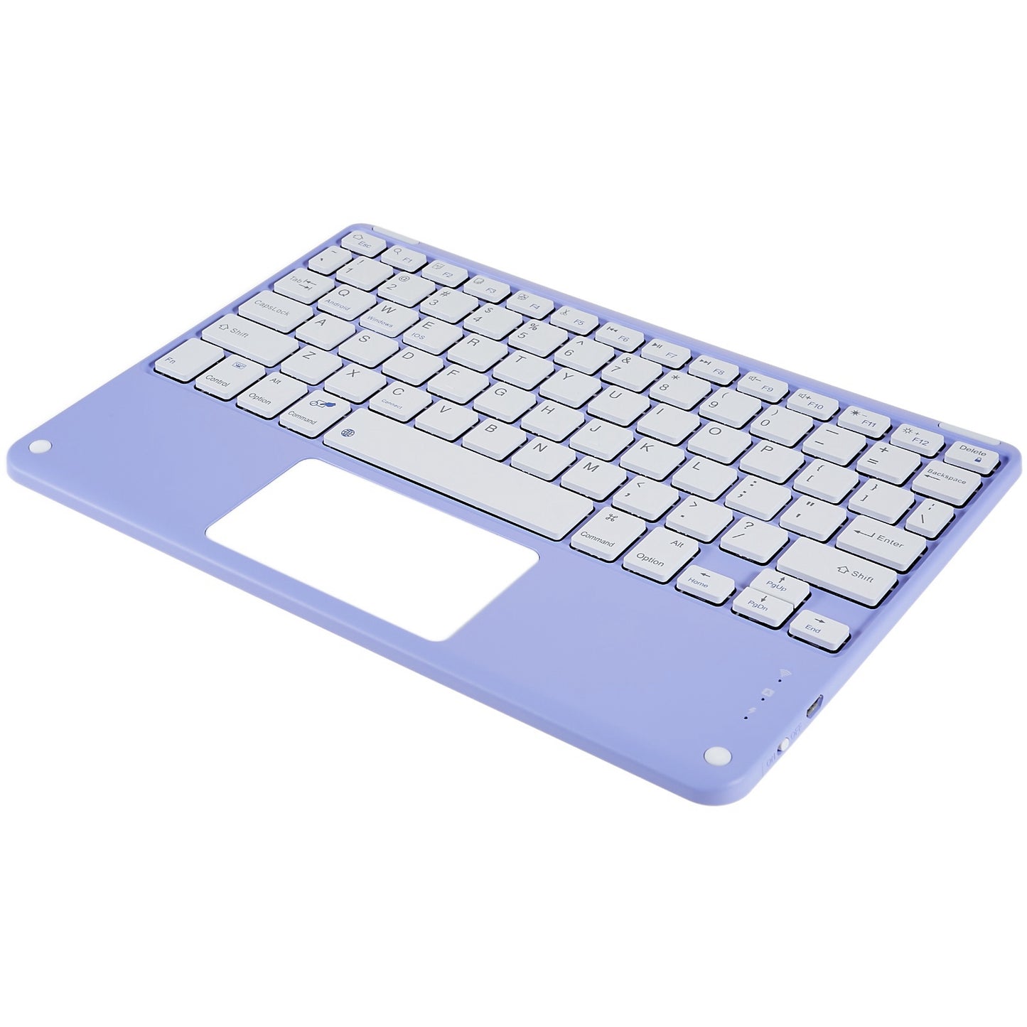 X7 10 Inch Ultrathin Bluetooth Keyboard Portable Magnetic Wireless Keyboard with TouchPad for Tablets Mobile Phones