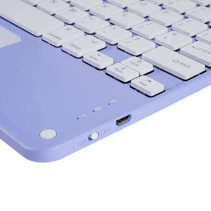 X7 10 Inch Ultrathin Bluetooth Keyboard Portable Magnetic Wireless Keyboard with TouchPad for Tablets Mobile Phones