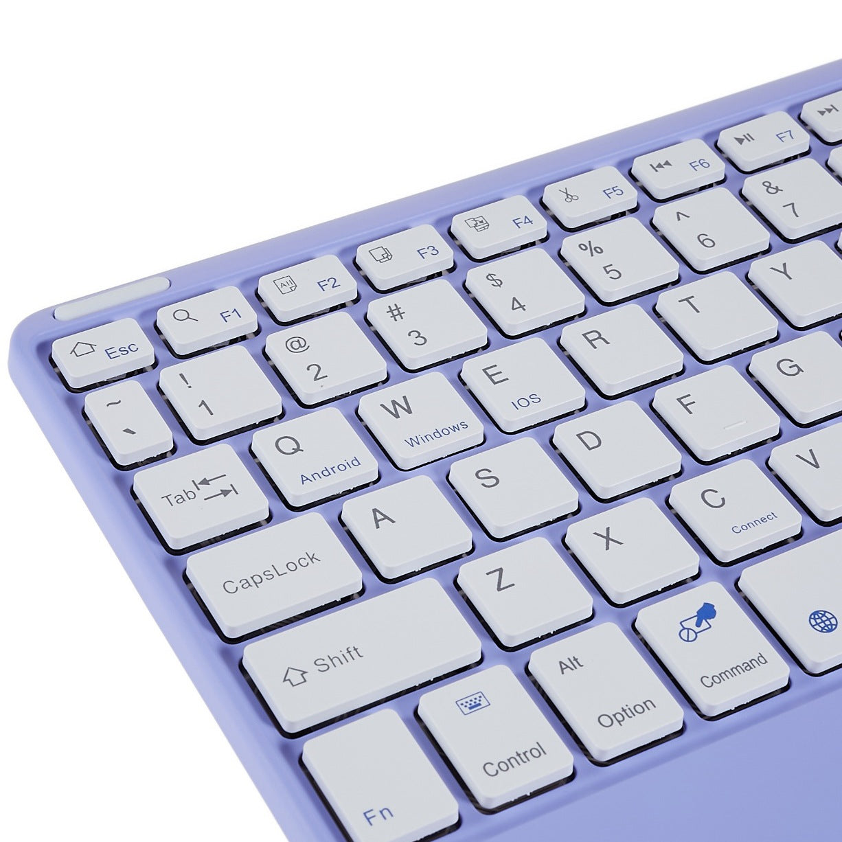 X7 10 Inch Ultrathin Bluetooth Keyboard Portable Magnetic Wireless Keyboard with TouchPad for Tablets Mobile Phones