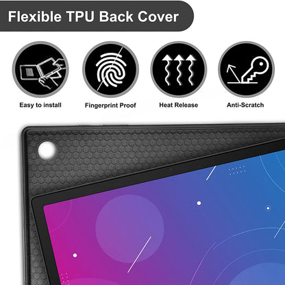 Adjustable Stand Tablet Case for Samsung Galaxy Tab A8 10.5 inch 2022 Detachable Bluetooth Keyboard Auto Sleep Protective PU Leather Cover with Pencil Holder