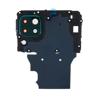 For Huawei P40 lite 4G OEM Mainboard Plate Cover + Camera Lens Ring Cover Part with NFC Function (without Logo)