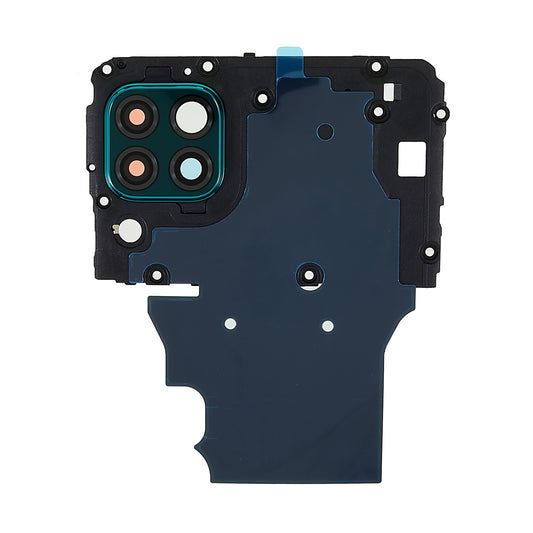 For Huawei P40 lite 4G OEM Mainboard Plate Cover + Camera Lens Ring Cover Part with NFC Function (without Logo)