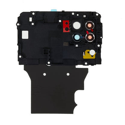 For Huawei P40 lite 4G OEM Mainboard Plate Cover + Camera Lens Ring Cover Part with NFC Function (without Logo)