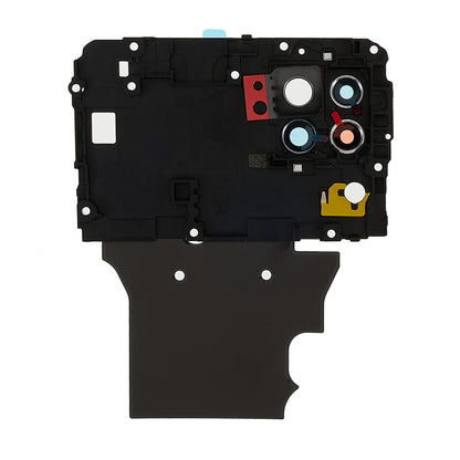 For Huawei P40 lite 4G OEM Mainboard Plate Cover + Camera Lens Ring Cover Part with NFC Function (without Logo)