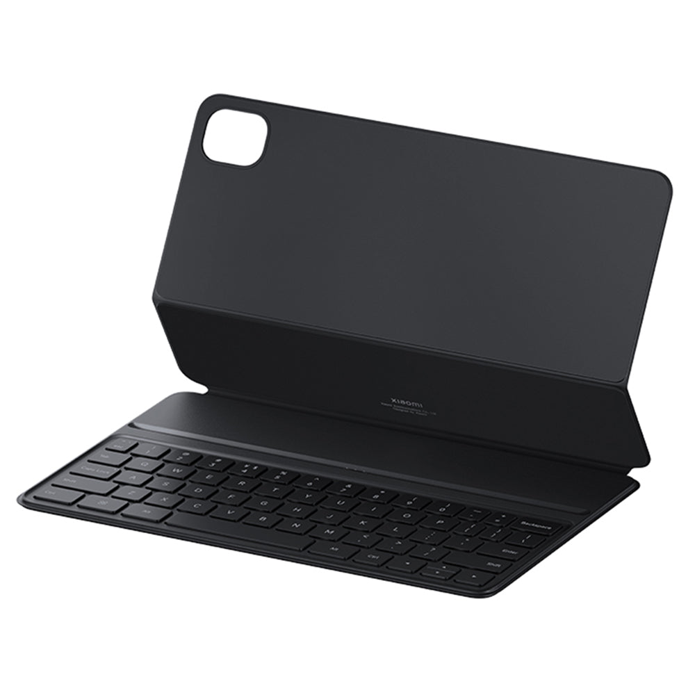 For Xiaomi Pad 5 / Pad 5 Pro, 63-Key Magnetic Keyboard Case Shockproof Stand Leather Cover Tablet Protective Case