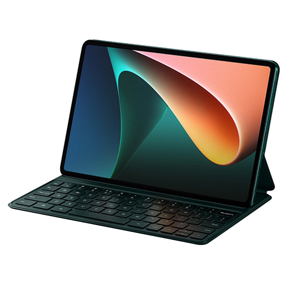 For Xiaomi Pad 5 / Pad 5 Pro, 63-Key Magnetic Keyboard Case Shockproof Stand Leather Cover Tablet Protective Case