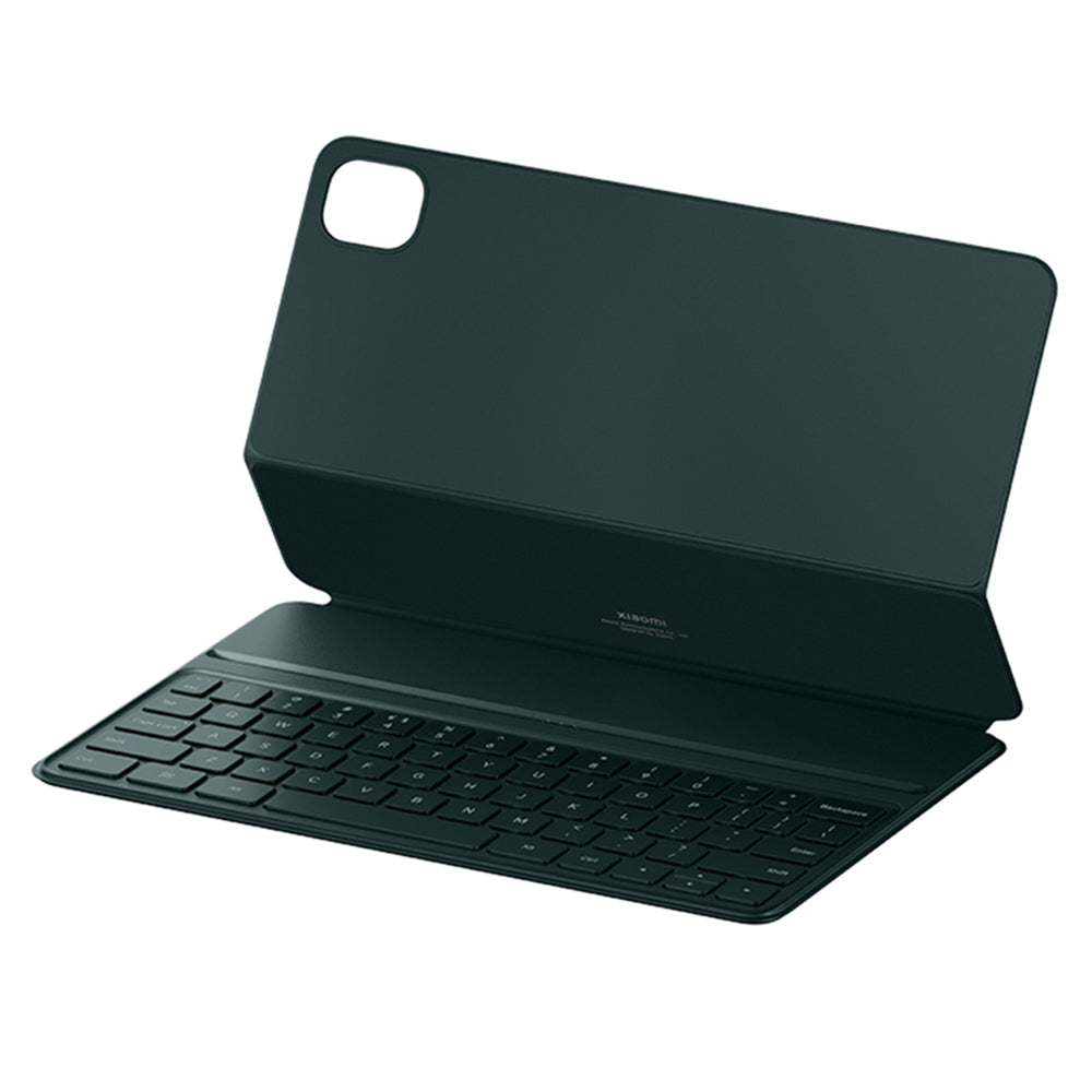For Xiaomi Pad 5 / Pad 5 Pro, 63-Key Magnetic Keyboard Case Shockproof Stand Leather Cover Tablet Protective Case