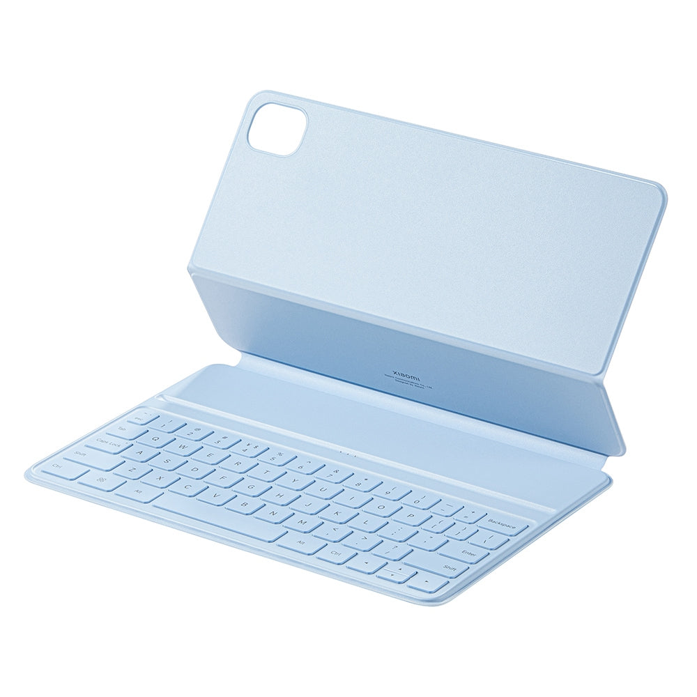 For Xiaomi Pad 5 / Pad 5 Pro, 63-Key Magnetic Keyboard Case Shockproof Stand Leather Cover Tablet Protective Case