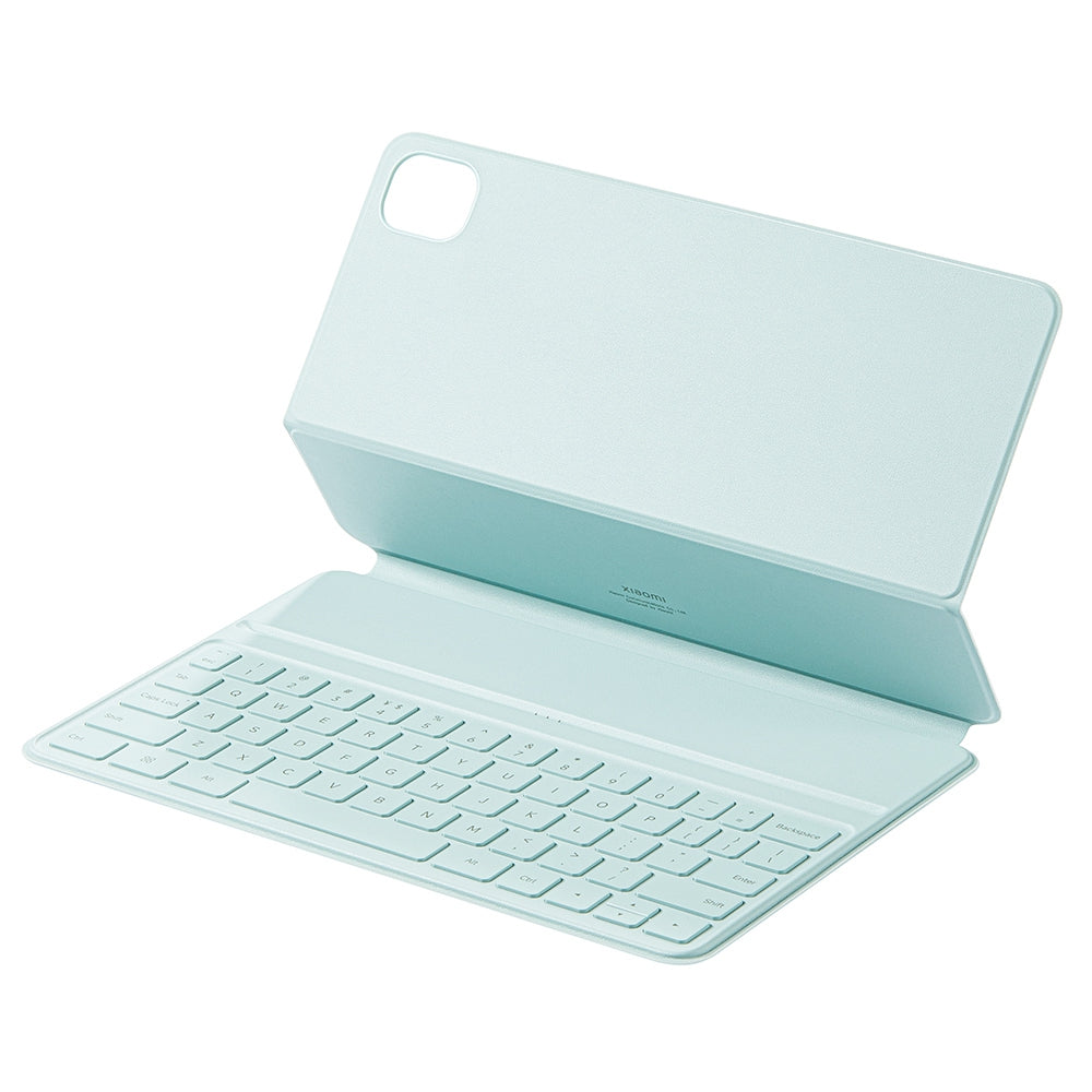 For Xiaomi Pad 5 / Pad 5 Pro, 63-Key Magnetic Keyboard Case Shockproof Stand Leather Cover Tablet Protective Case