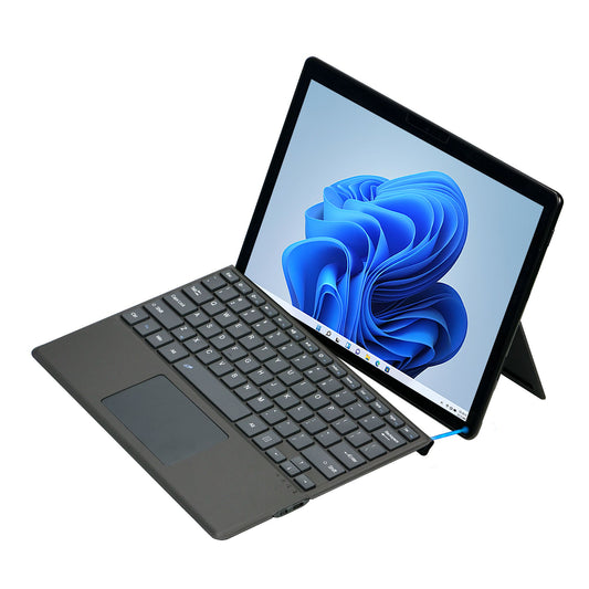 2089A for Microsoft Surface Pro 8 / X Laptop Magnetic Adsorption Bluetooth Wireless Keyboard with Touchpad