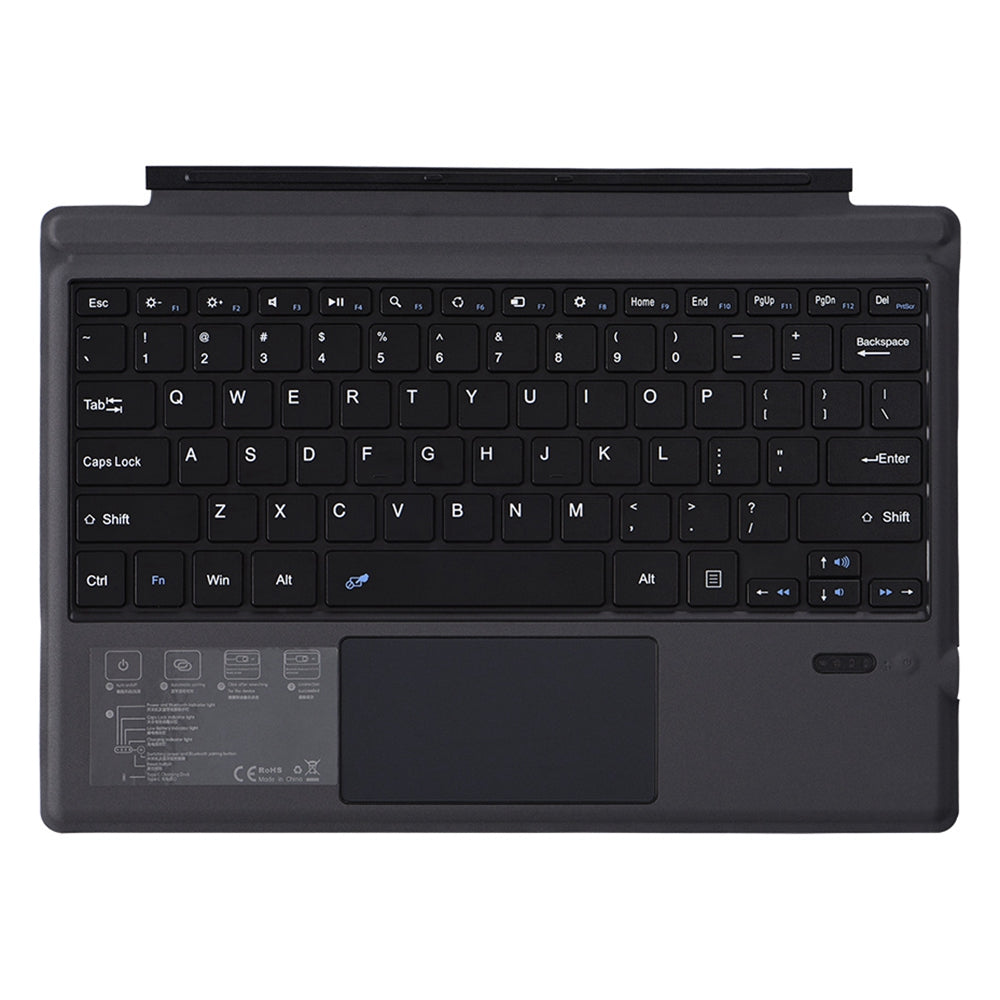 1089A for Microsoft Surface Pro 3 / 4 / 5 / 6 / 7 Laptop Magnetic Adsorption Bluetooth Wireless Keyboard with Touchpad