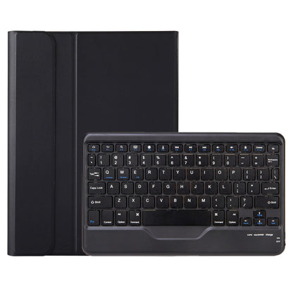 OP12-B For Oppo Pad Air 10.4-inch Protective Case with Removable Bluetooth Keyboard Anti-Drop Leather Stand Cover