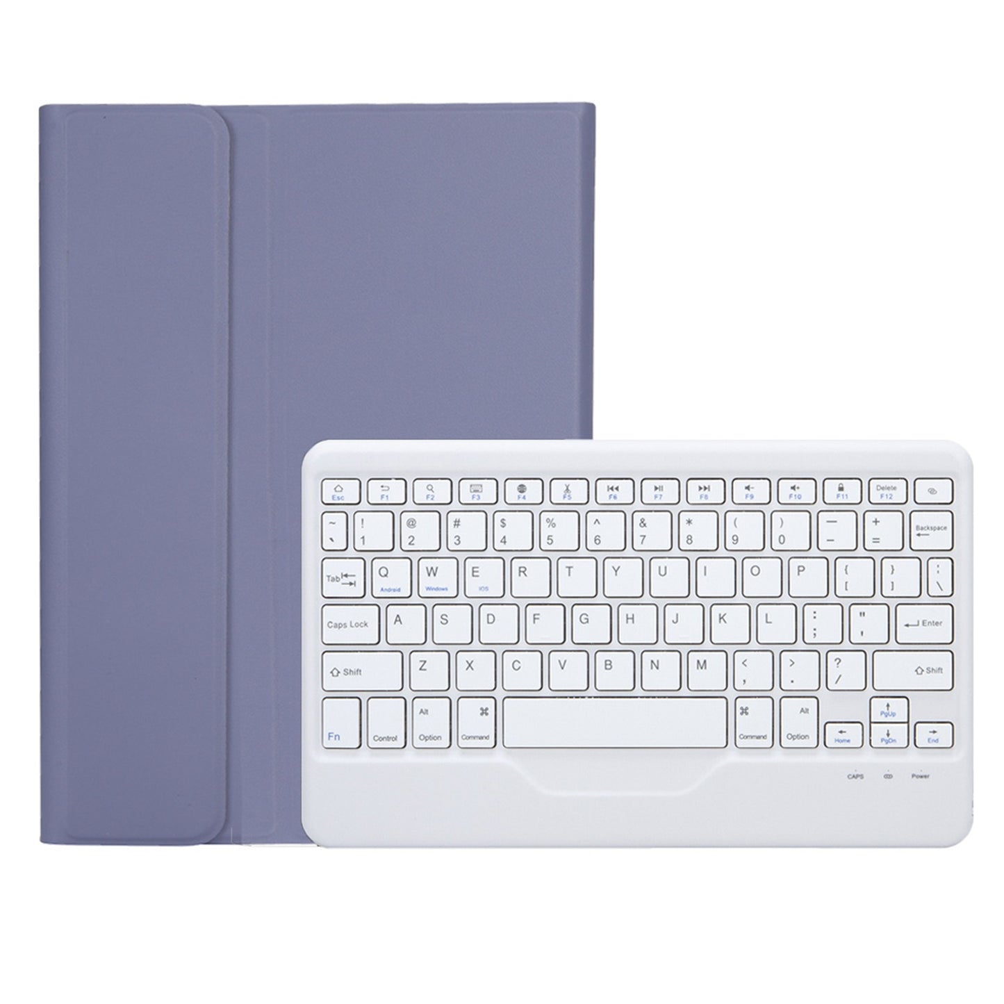 OP12-B For Oppo Pad Air 10.4-inch Protective Case with Removable Bluetooth Keyboard Anti-Drop Leather Stand Cover