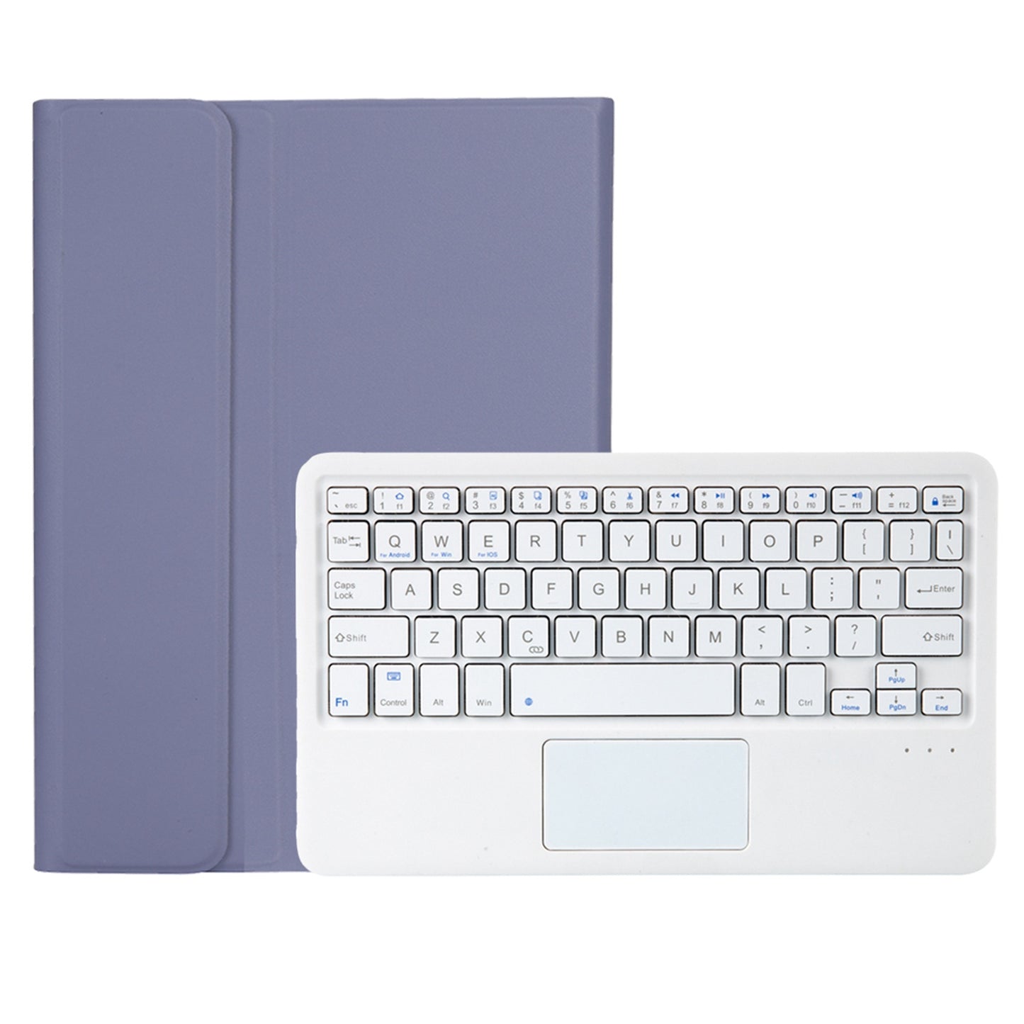 OP12-A For Oppo Pad Air 14-inch Shockproof Stand Case + Bluetooth Keyboard with TouchPad Protective Leather Folio Flip Cover