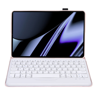 OP11-B For Oppo Pad 11-inch Scratch Resistant Case with Detachable Bluetooth Keyboard PU Leather+TPU Protective Cover