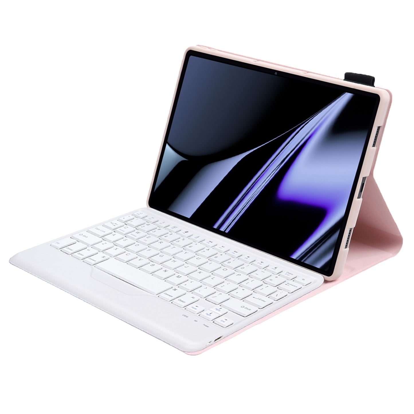 OP11-B For Oppo Pad 11-inch Scratch Resistant Case with Detachable Bluetooth Keyboard PU Leather+TPU Protective Cover