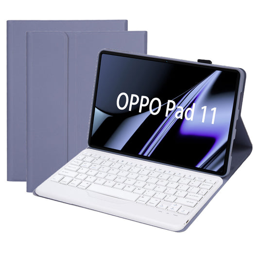 OP11-B For Oppo Pad 11-inch Scratch Resistant Case with Detachable Bluetooth Keyboard PU Leather+TPU Protective Cover