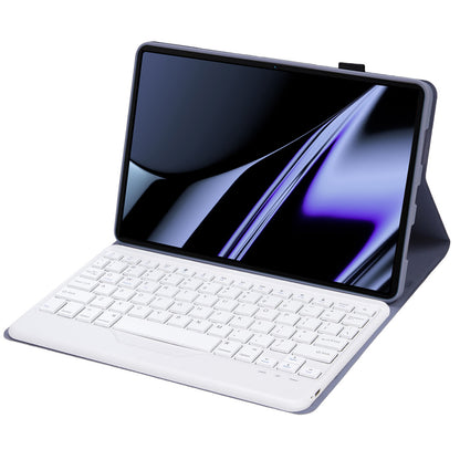 OP11-B For Oppo Pad 11-inch Scratch Resistant Case with Detachable Bluetooth Keyboard PU Leather+TPU Protective Cover