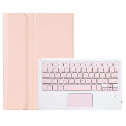 OP11-A For Oppo Pad 11-inch Shockproof Leather Case + Bluetooth Keyboard with TouchPad Anti-Fall Stand Cover