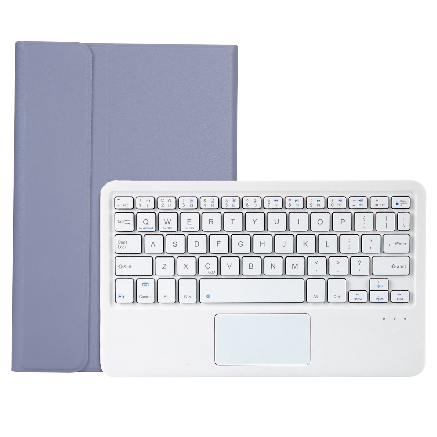 OP11-A For Oppo Pad 11-inch Shockproof Leather Case + Bluetooth Keyboard with TouchPad Anti-Fall Stand Cover