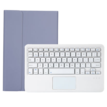 OP11-A For Oppo Pad 11-inch Shockproof Leather Case + Bluetooth Keyboard with TouchPad Anti-Fall Stand Cover