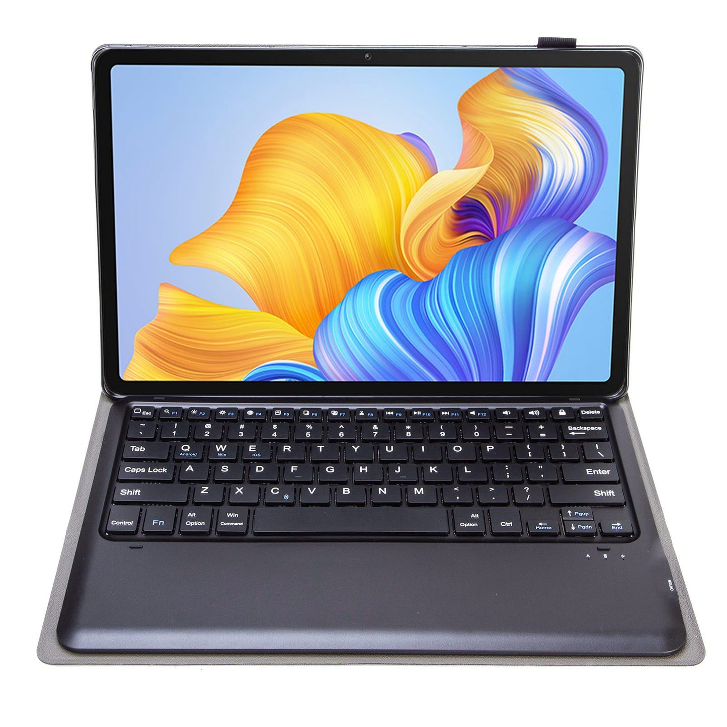 AH127 For Honor Pad 8 12 inch Anti-Scratch Protective Case with Bluetooth Keyboard Shockproof Leather Stand Cover