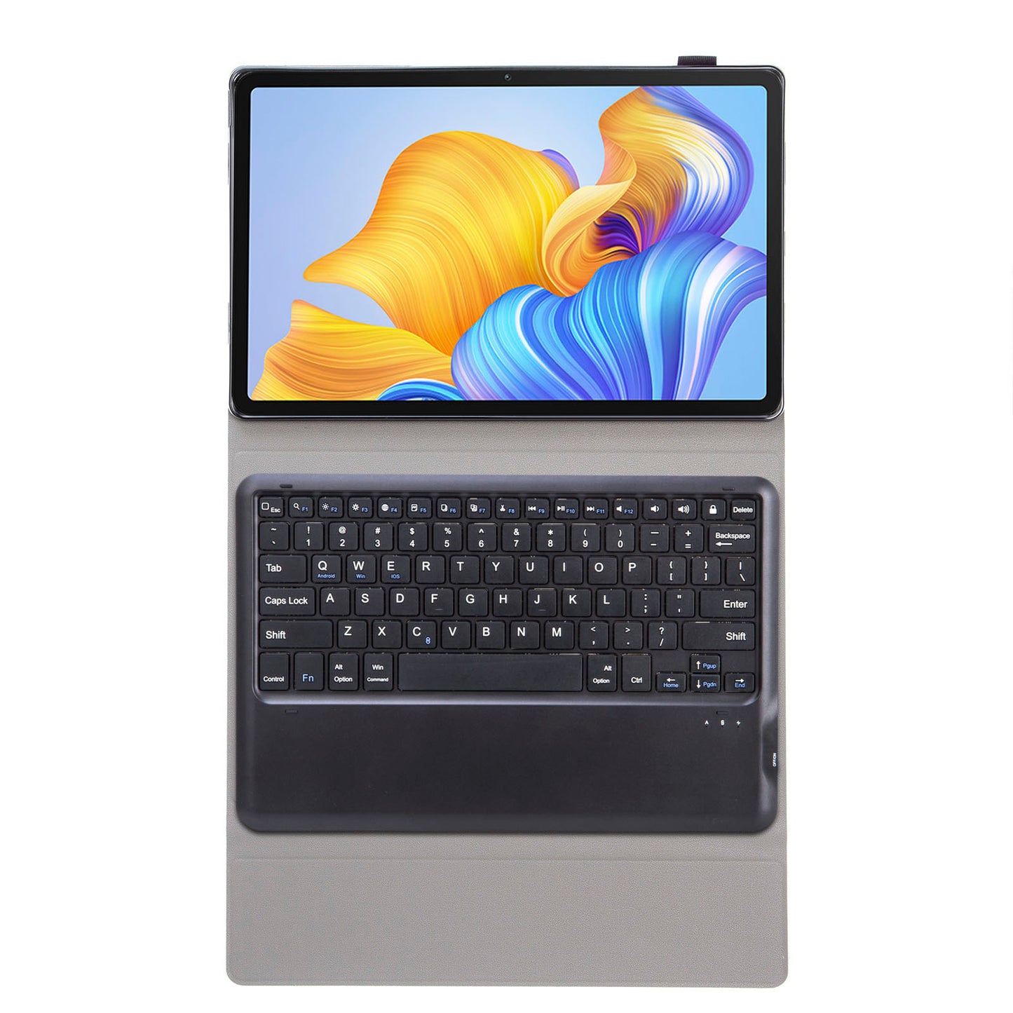 AH127 For Honor Pad 8 12 inch Anti-Scratch Protective Case with Bluetooth Keyboard Shockproof Leather Stand Cover