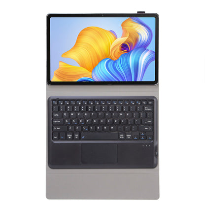 AH127-A For Honor Pad 8 12 inch Ultra-Thin Anti-Drop Case + Bluetooth Keyboard with TouchPad Protective Leather Stand Cover